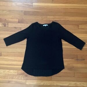 Black 3/4 Sleeve Top